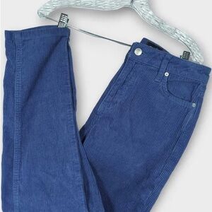 BDG Women's High Rise Mom Blue Corduroy Jeans- like new condition